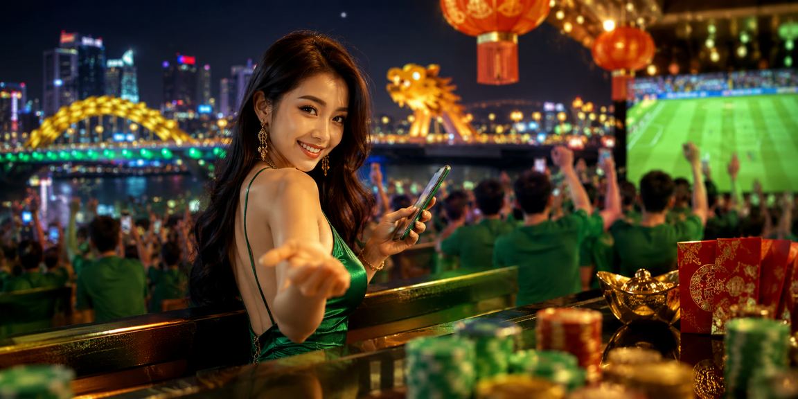 Người dùng đặt kèo thể thao pr2 trong không khí lễ hội đèn lồng Đà Nẵng